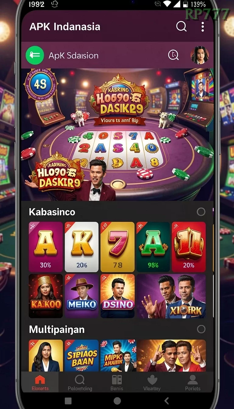 Cuplikan layar OVO88 — halaman utama