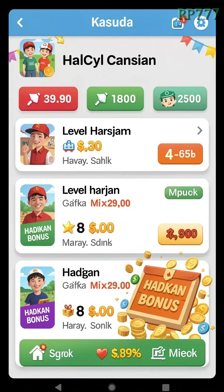 Cuplikan layar OVO88 — aktivitas