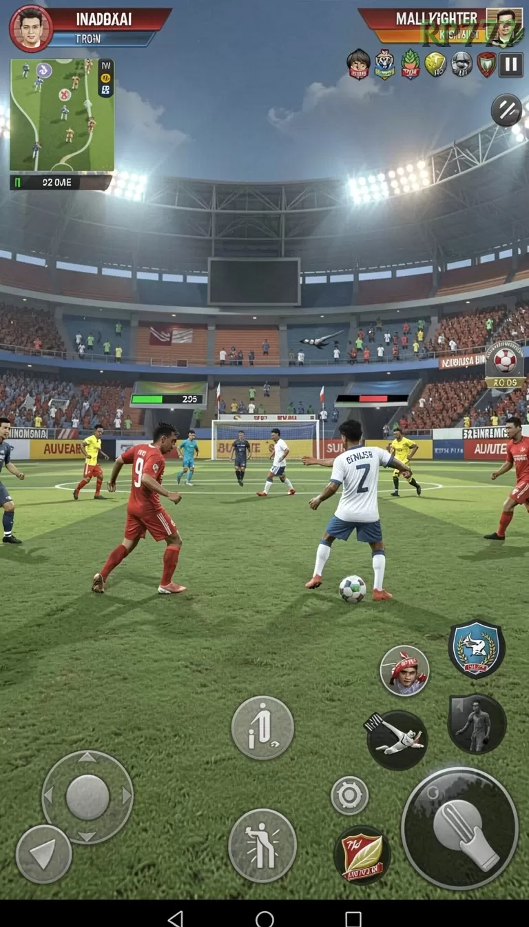 Cuplikan layar 88BOS — menu navigasi