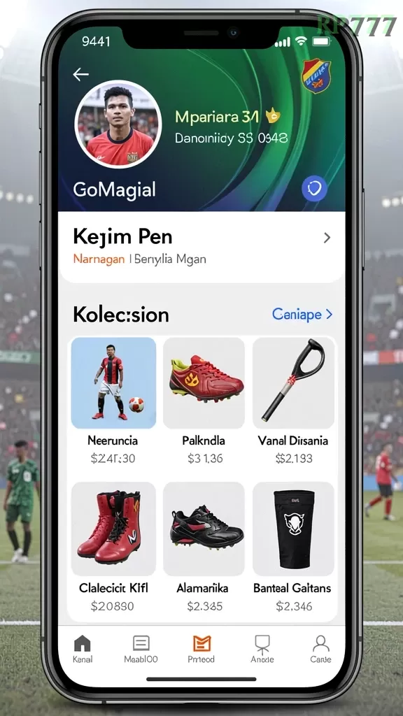 Cuplikan layar 8II — halaman utama